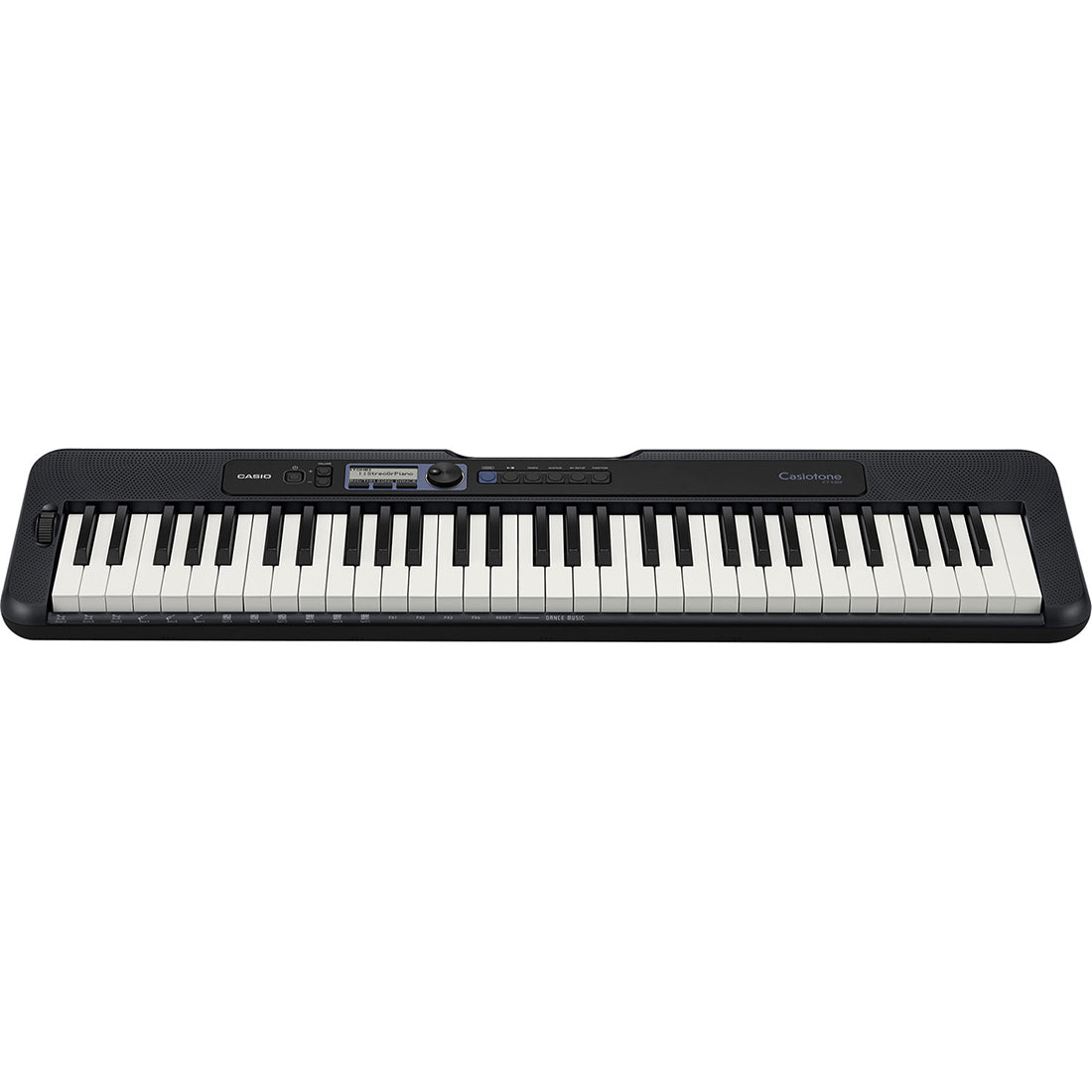 Casio CTS300BK Black CasioTone Touch Sensitive Slim Keyboard With USB  Digital Amp  Pitch Bend Wheel