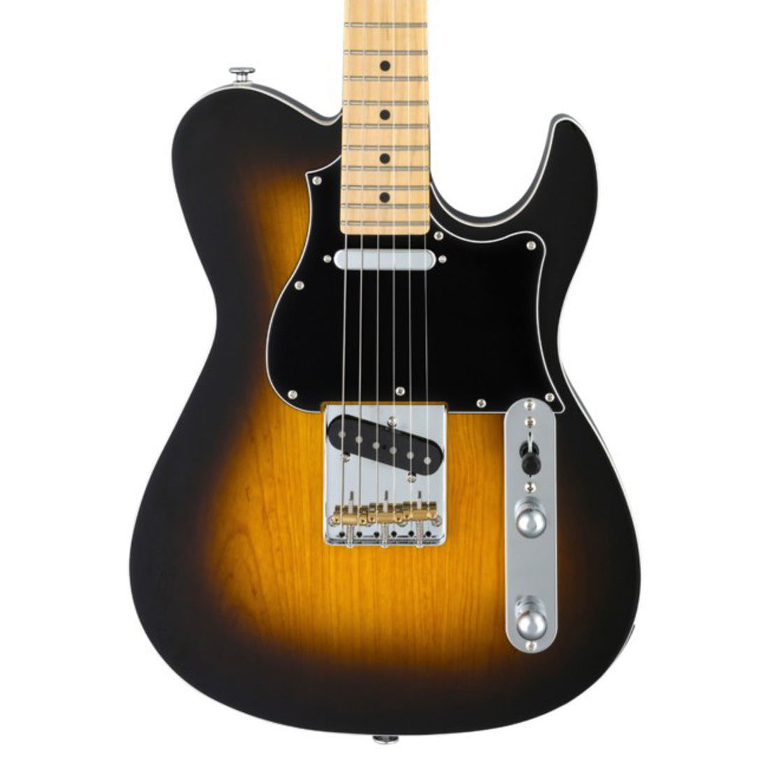 Chitarra elettrica FGN JIL2ASHM/2TS Iliad 2Tone Sunburst con custodia morbida