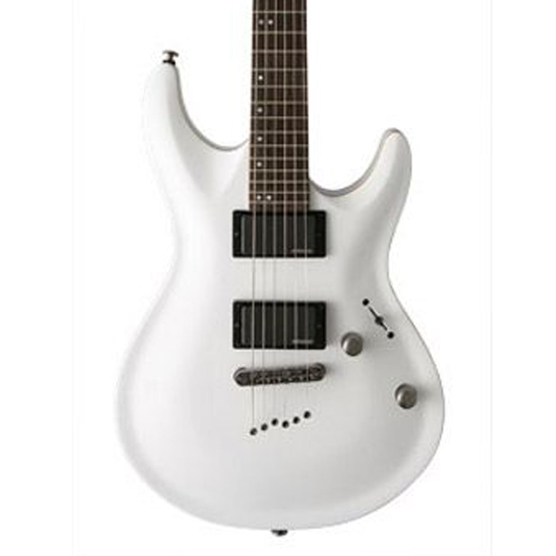 GAIN Deluxe EL ELAN Snow White Electric Guitar Including Gig Bag