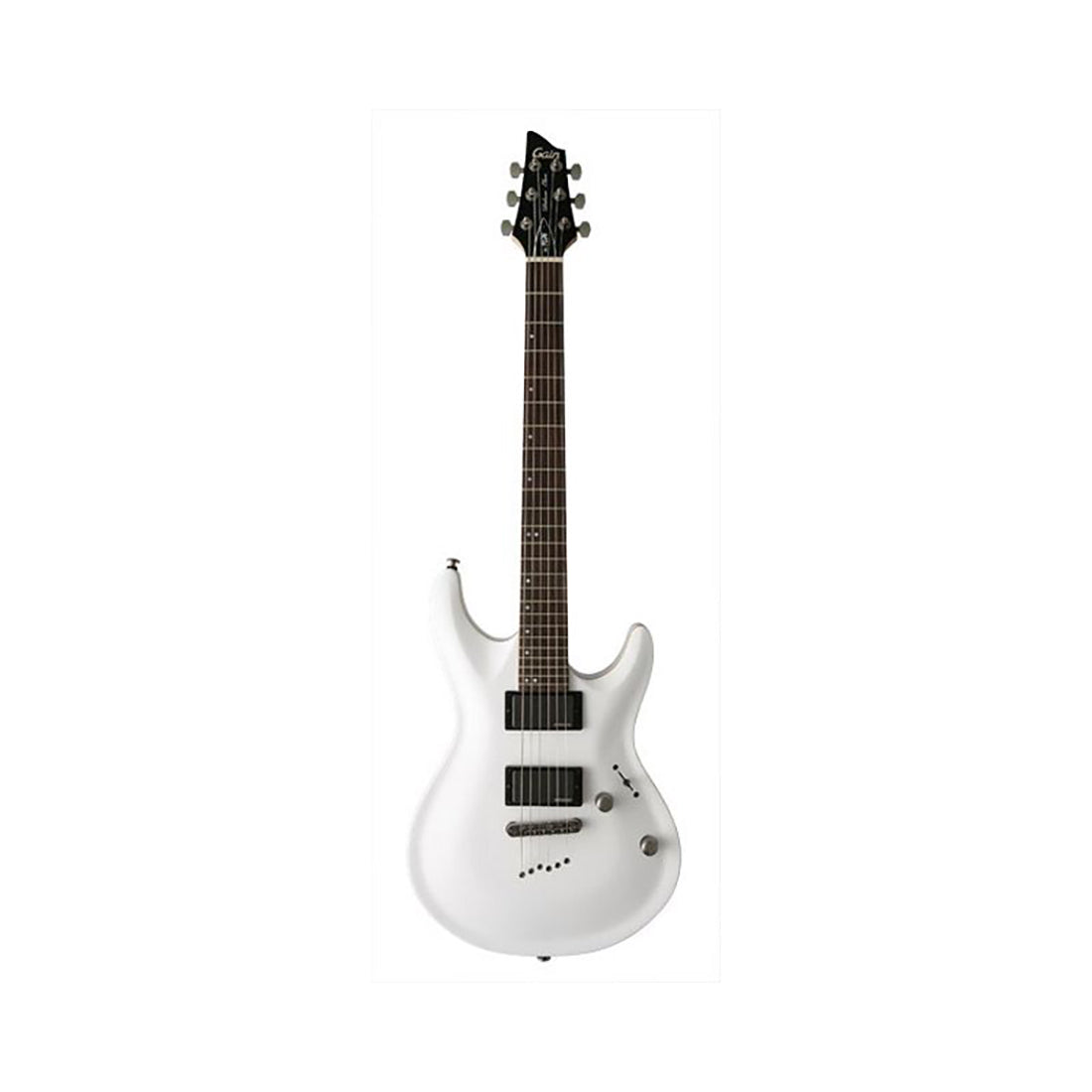 GAIN Deluxe EL ELAN Snow White Electric Guitar Including Gig Bag