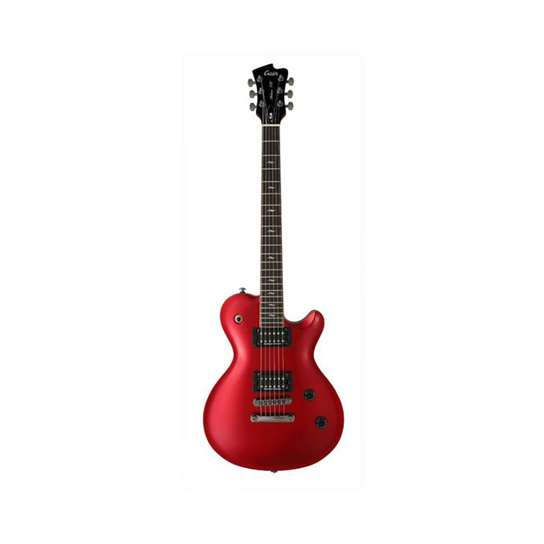 GAIN Deluxe FL Flame Candy Apple Red Electric Guitar Including Gig Bag