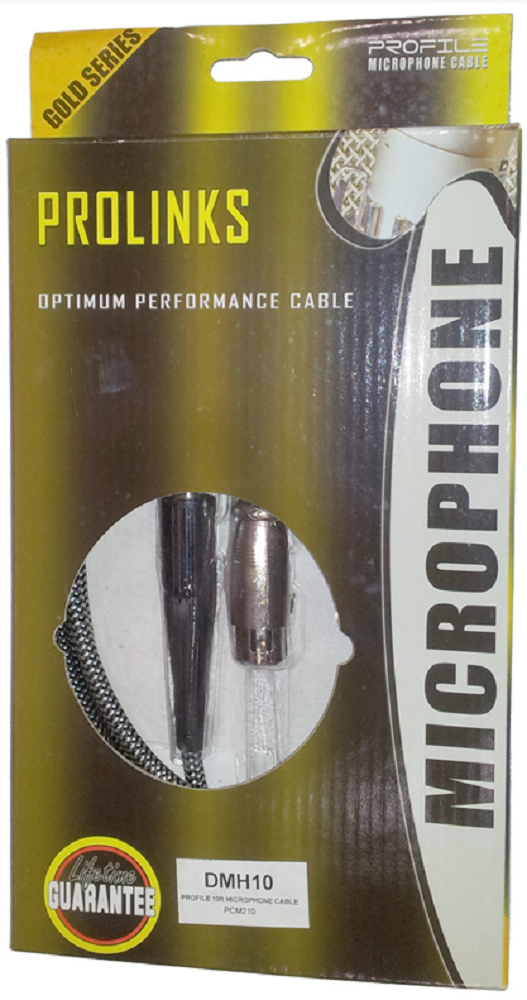 Vantage Optimum Performance 3M 1/4-Inch XLR to Jack Microphone Lead