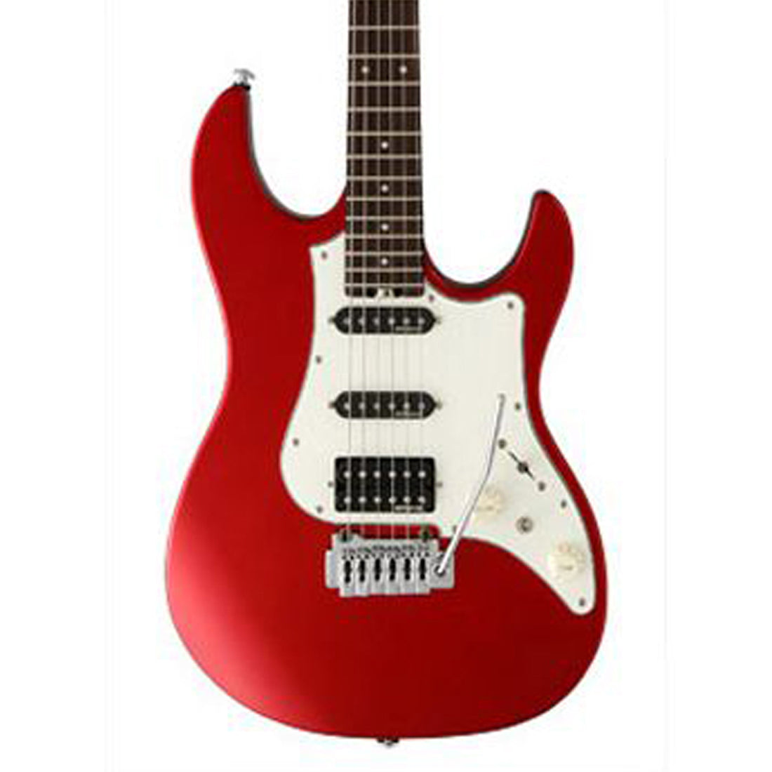 GAIN Deluxe OS Odyssey Candy Apple Red Electric Guitar Including Gig Bag