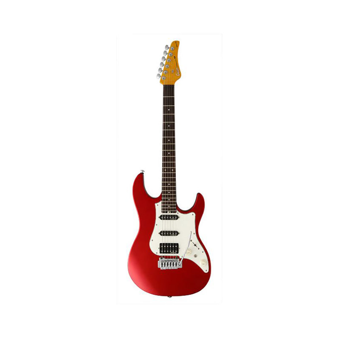 GAIN Deluxe OS Odyssey Candy Apple Red Electric Guitar Including Gig Bag