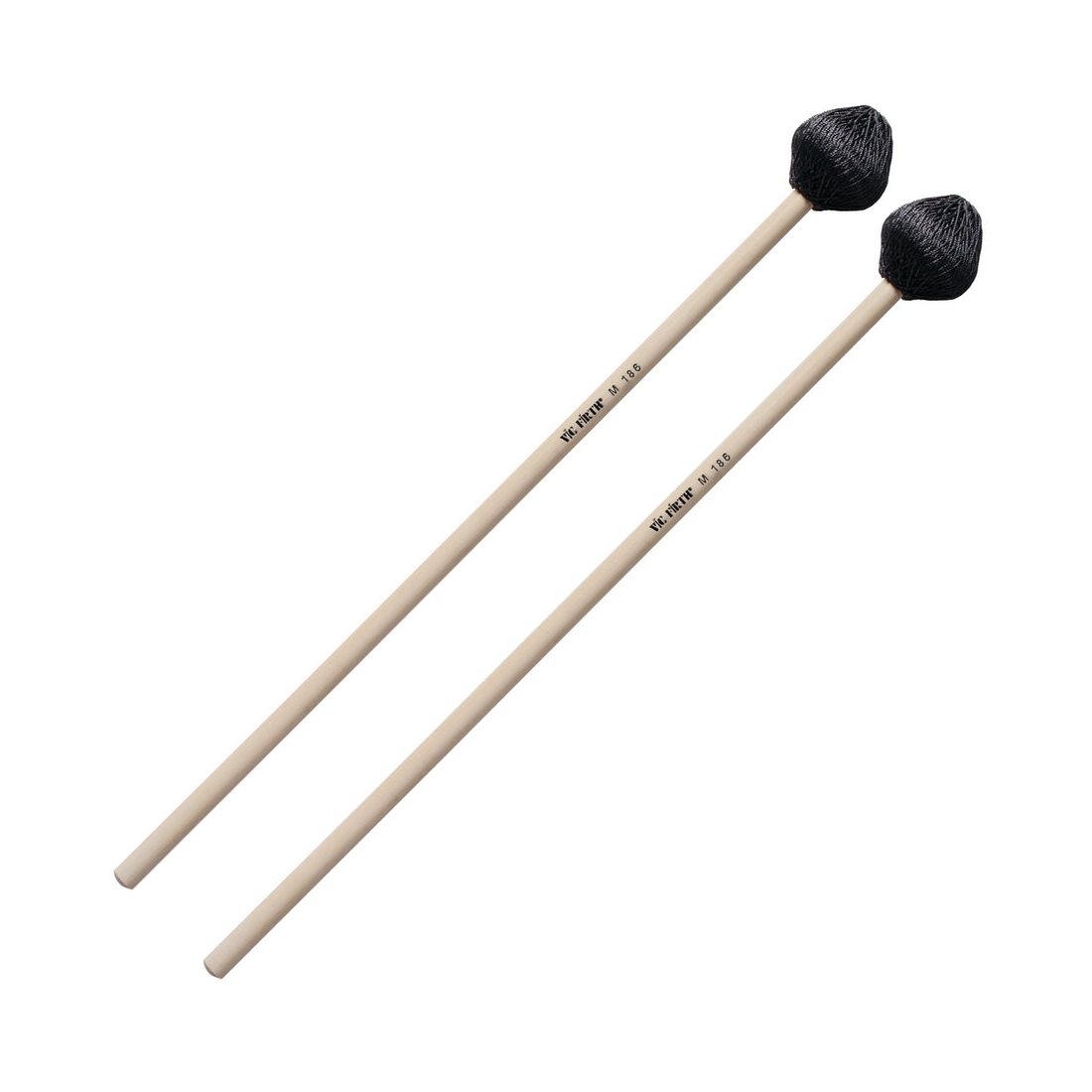 Vic Firth M186 Corpsmaster Vibraphone Medium Weighted Multi-Application Rubber Core Mallet