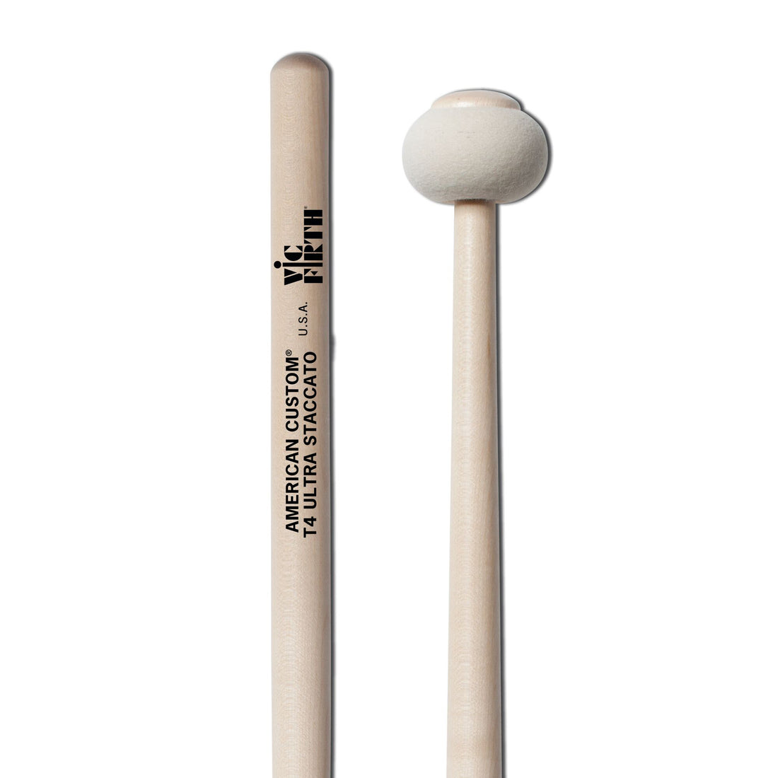 Vic Firth T4 American Custom Timpani Ultra Staccato Hard Mallets