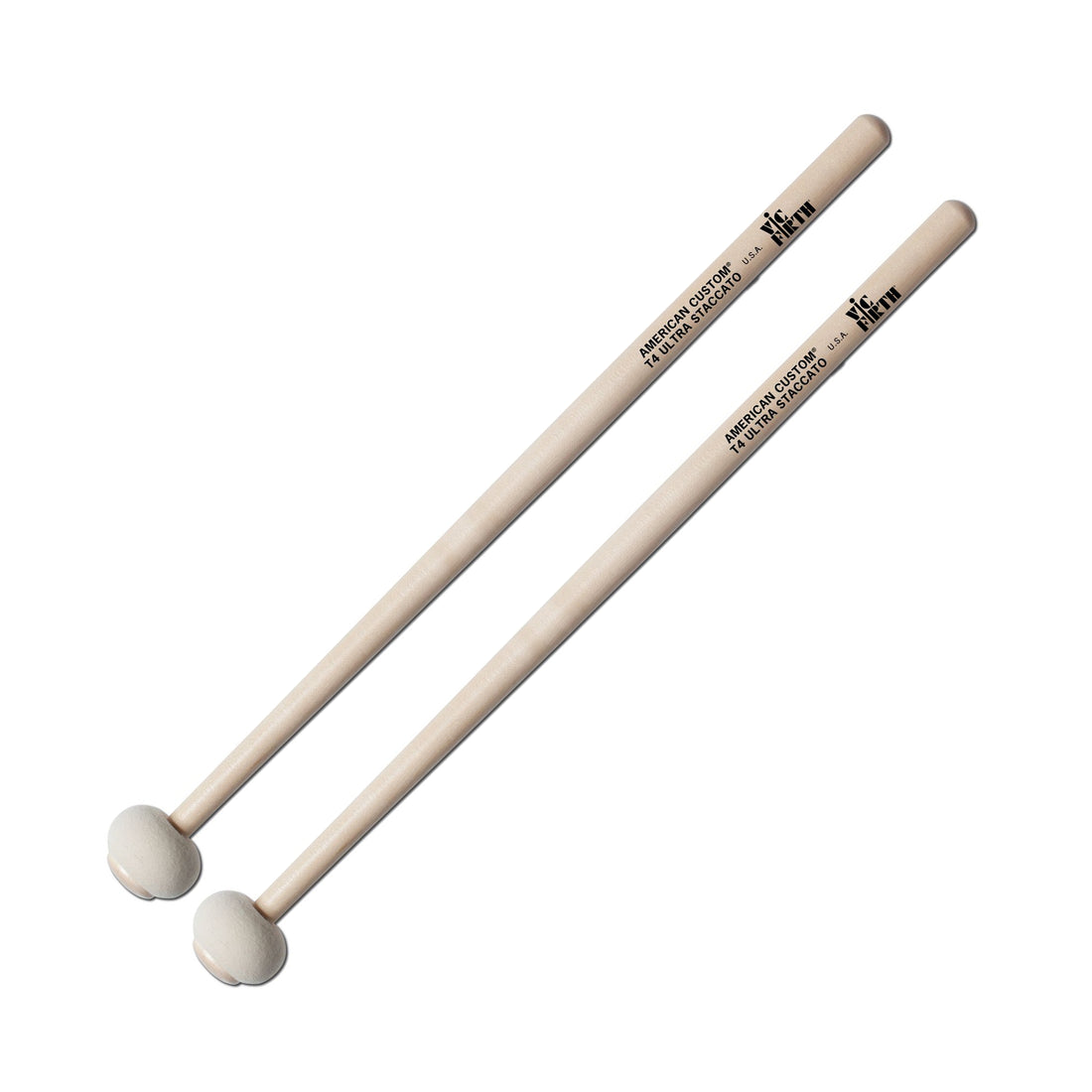 Vic Firth T4 American Custom Timpani Ultra Staccato Hard Mallets