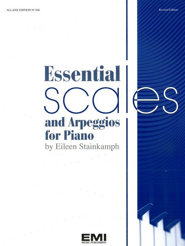 Essential Scales and Arpeggios for Piano Book