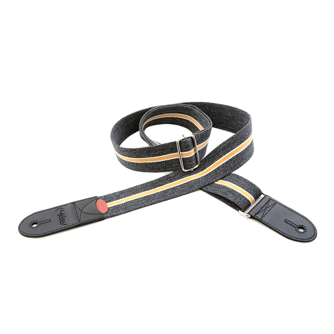 Right On Straps ROADRUNNER Estoril Black Guitar Strap