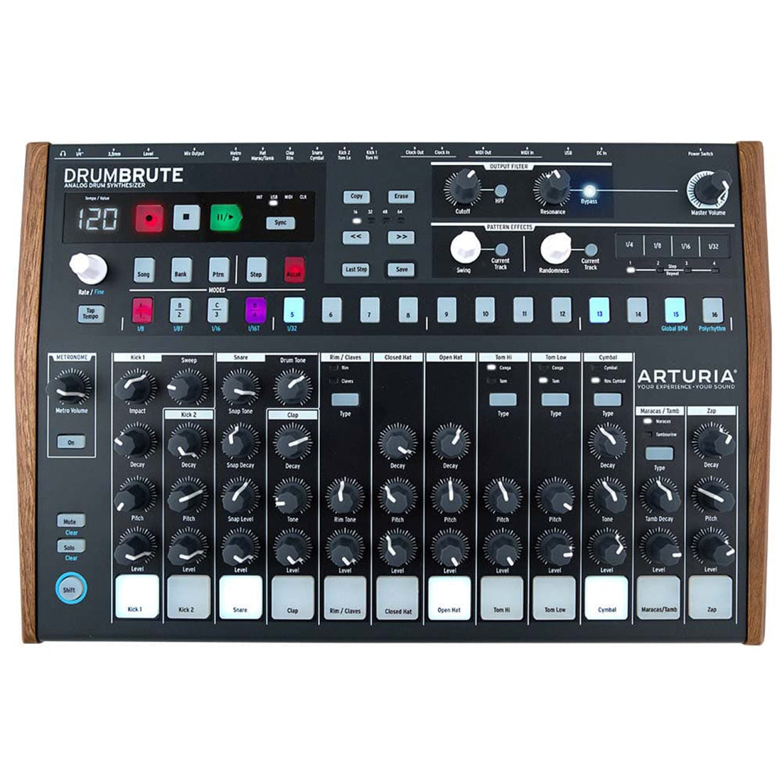 Arturia AR-DRUMBRUTE Drumbrute Analog Drum Machine