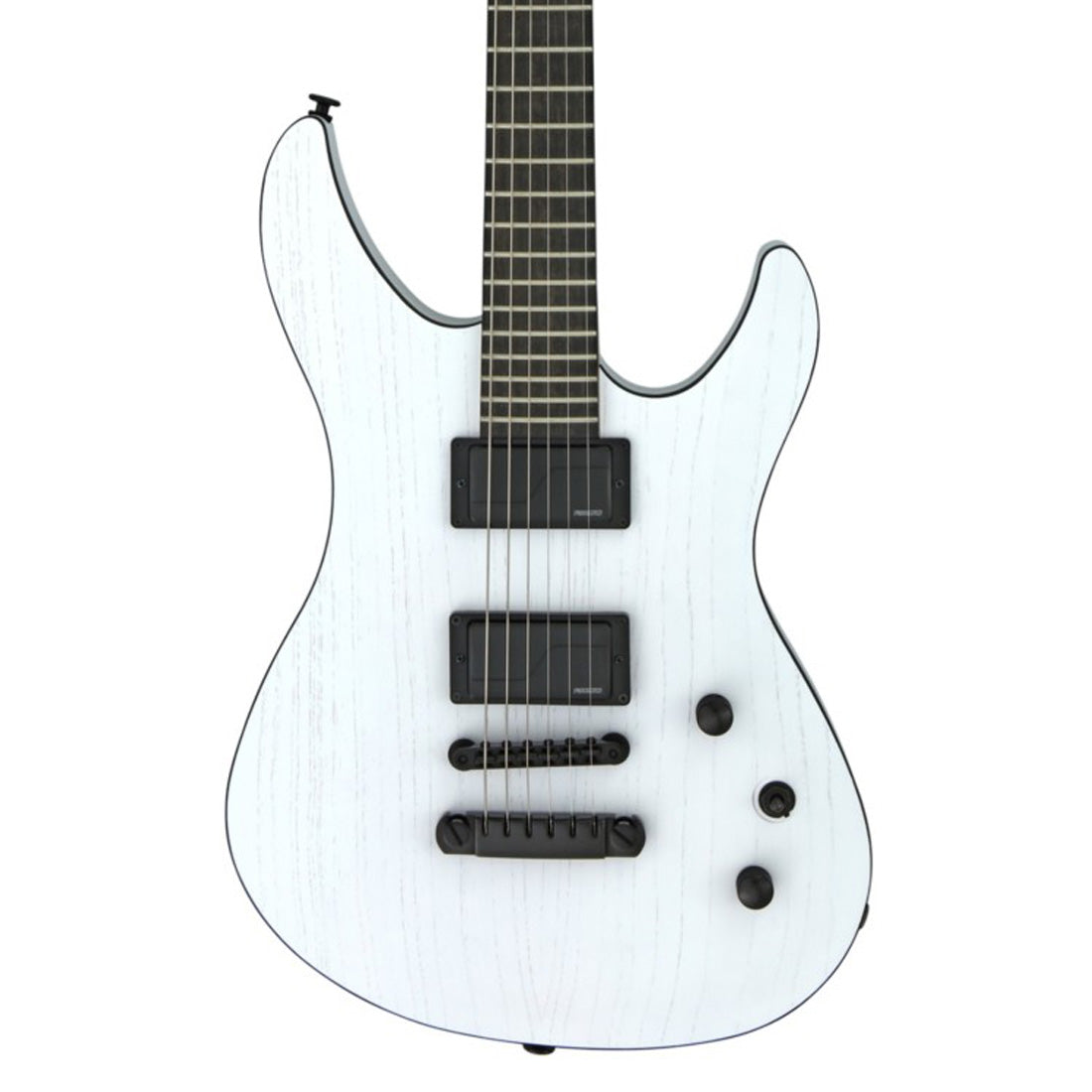 FGN JMY2ASHE/OPW Chitarra elettrica Mythic bianca a poro aperto con custodia morbida