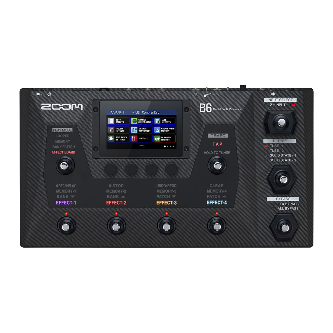 Zoom B6 Bass Multi-Effects Pedal