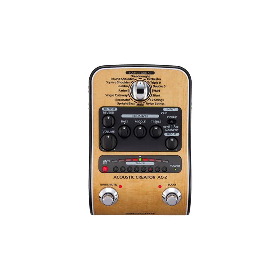 Zoom AC-2 Acoustic Effects and Amp Simulator