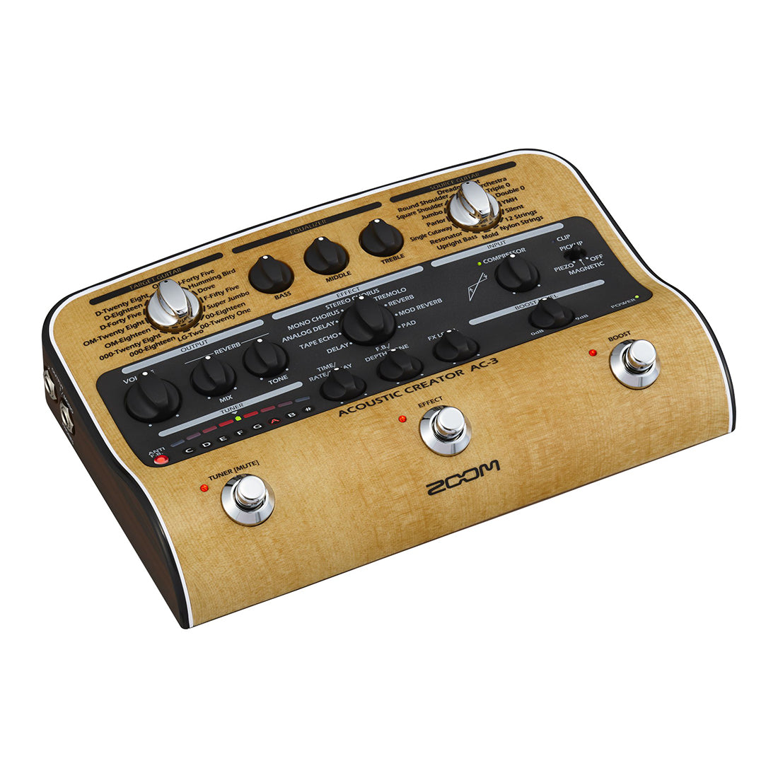 Zoom AC-3 Acoustic Creator Effects and Amp Simulator