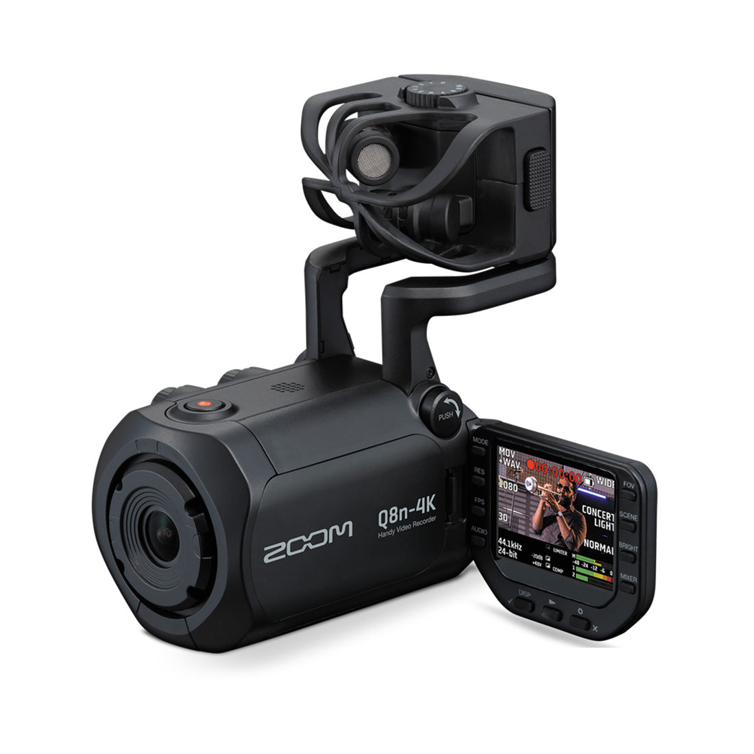 ZOOM Q8n-4K HANDY VIDEO RECORDER - BLACK