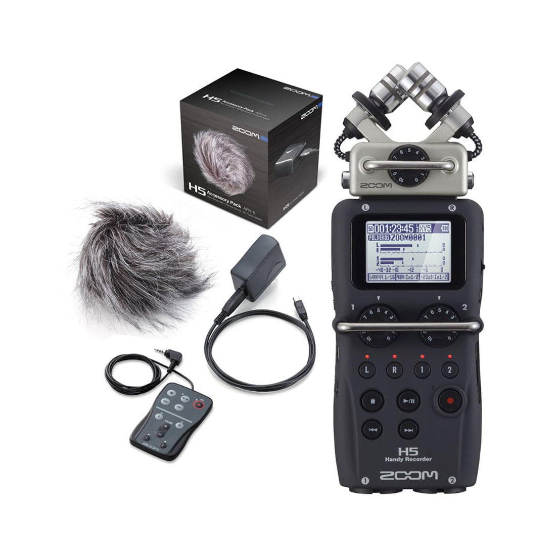 Zoom H5 Handy Recorder plus Accessory Pack