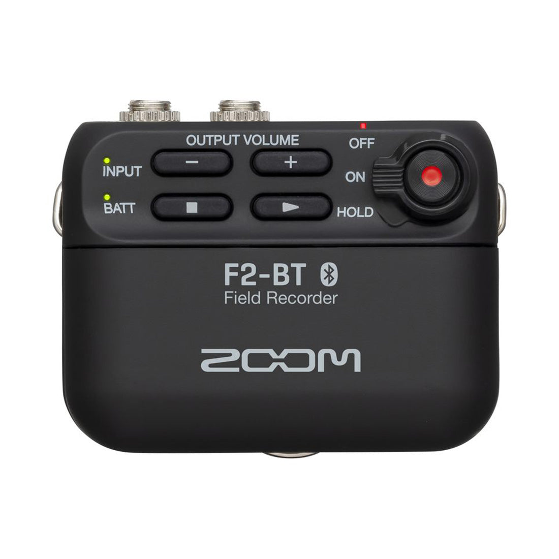 Zoom F2 Field Recorder with Lavalier Microphone and Bluetooth Control