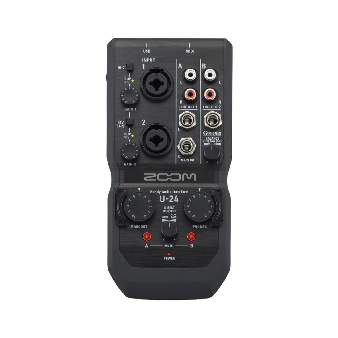 Zoom U-24 Audio Interface