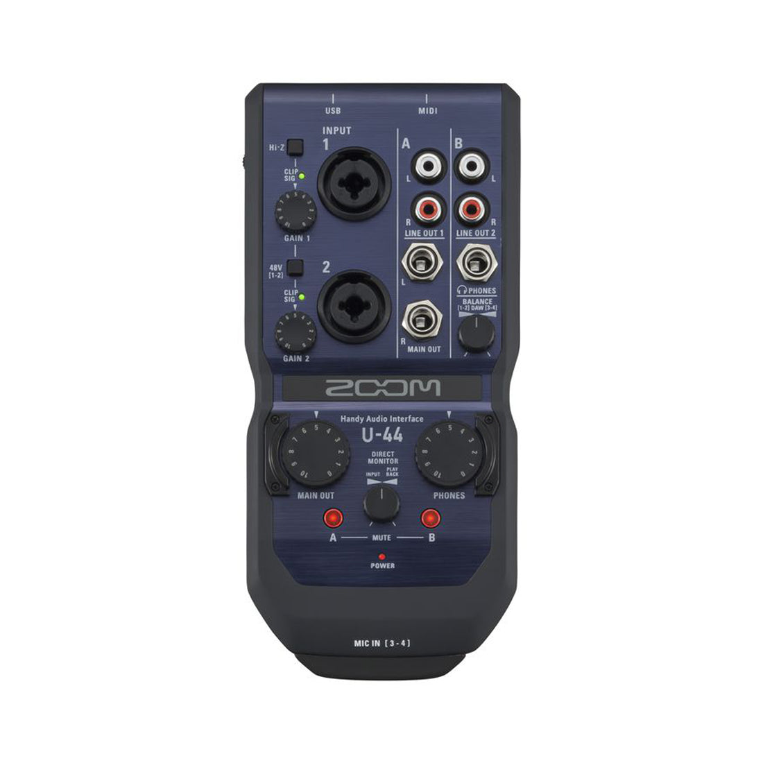 Zoom U-44 Handy Audio Interface