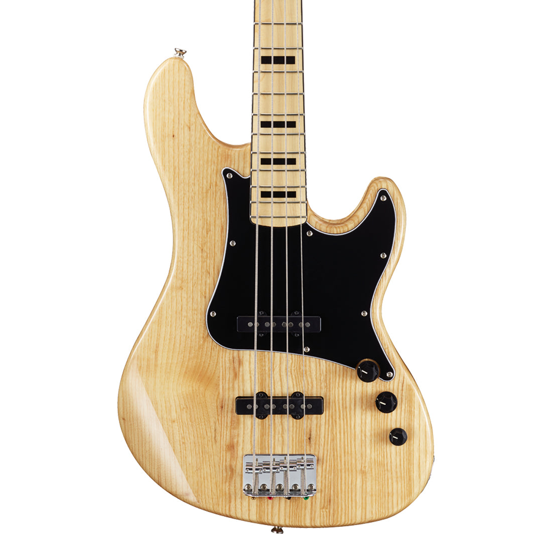 Cort GB54JJ Natural Swamp Ash 4-String Bass Guitar