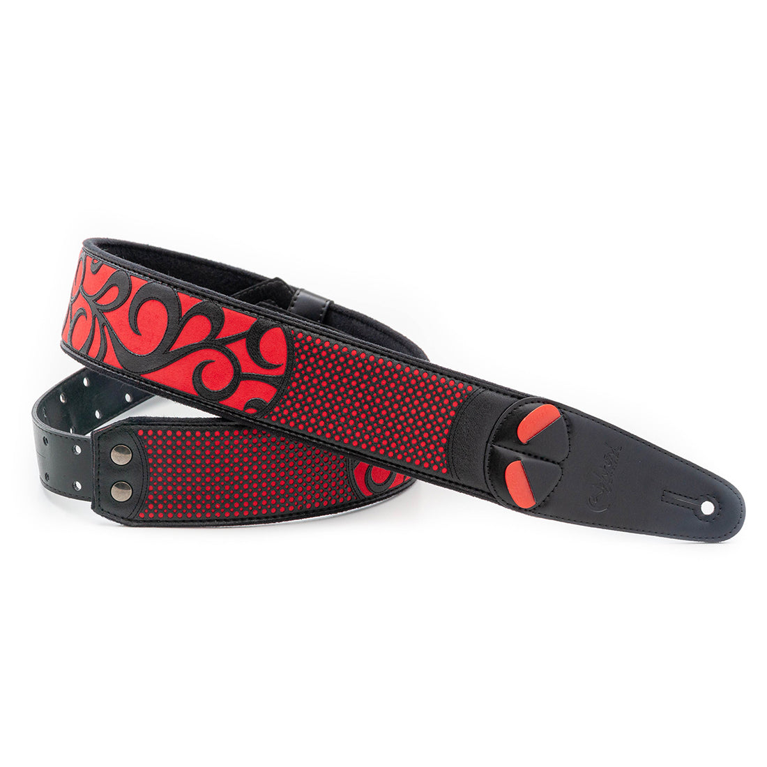 Right On Straps MOJO Nashville Red Guitar Strap