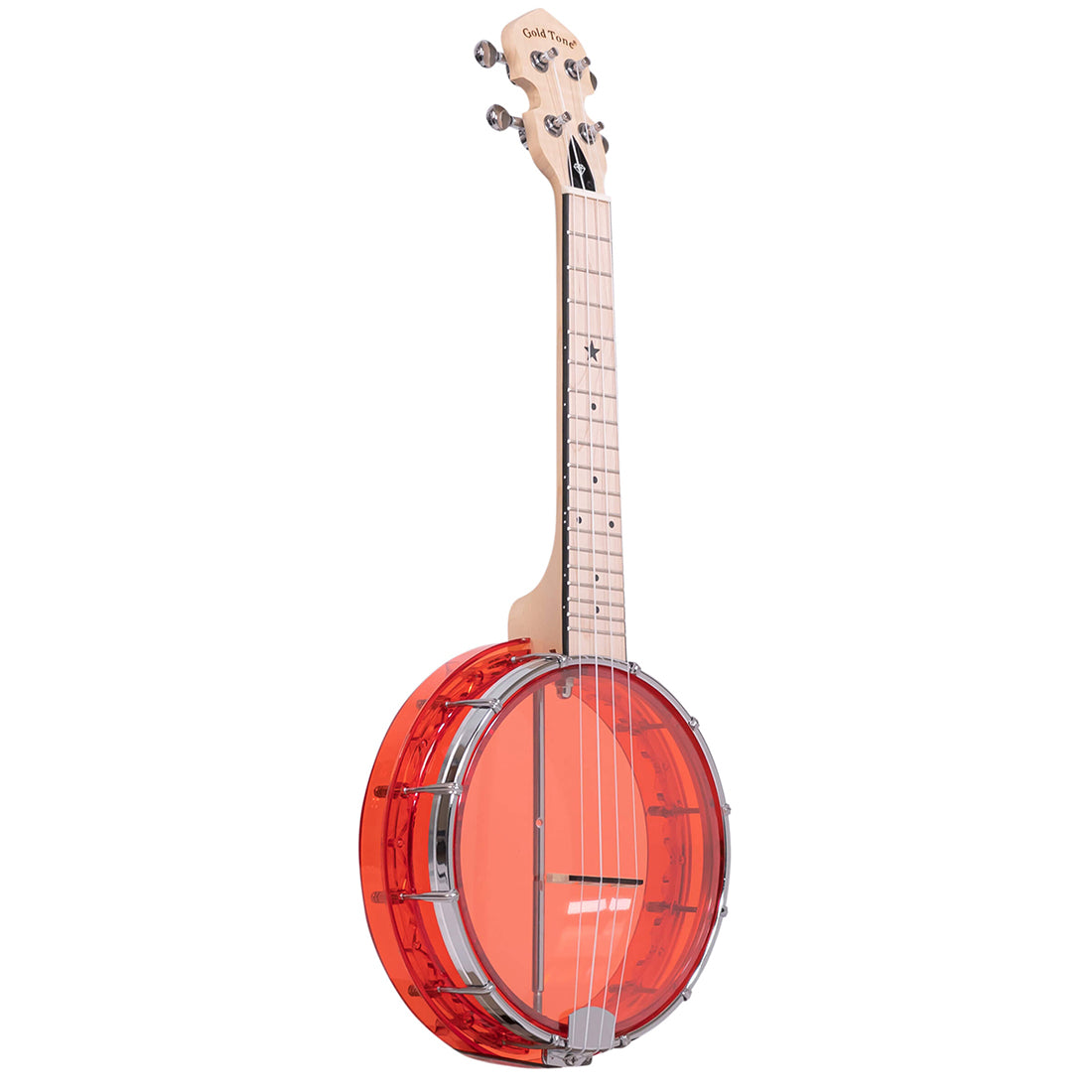 Gold Tone Little Gems Red Banjo-Ukulele with Gig Bag