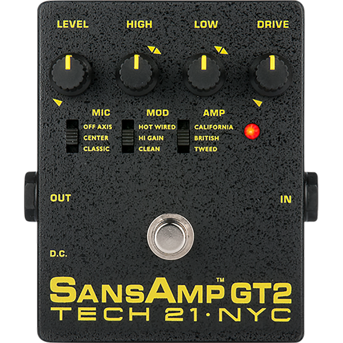 Tech 21 SansAmp GT2 Pre-Amp Pedal