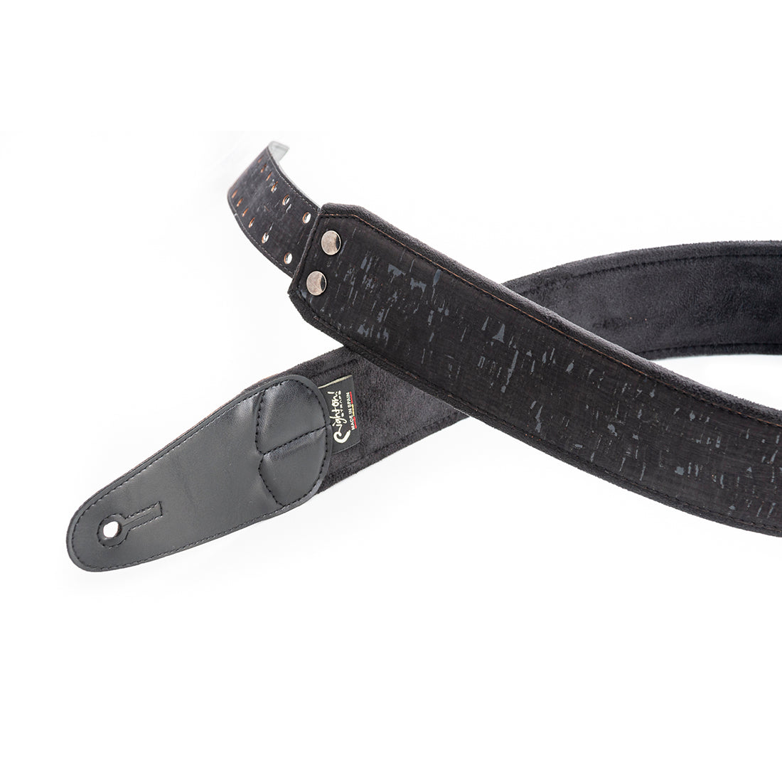 Right On Straps MOJO Cork Black Guitar Strap