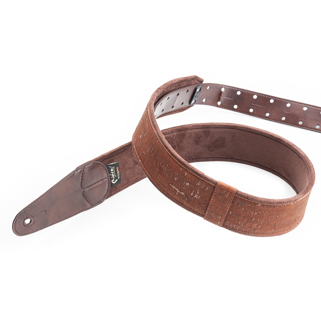 Right On Straps MOJO Cork Brown Guitar Strap