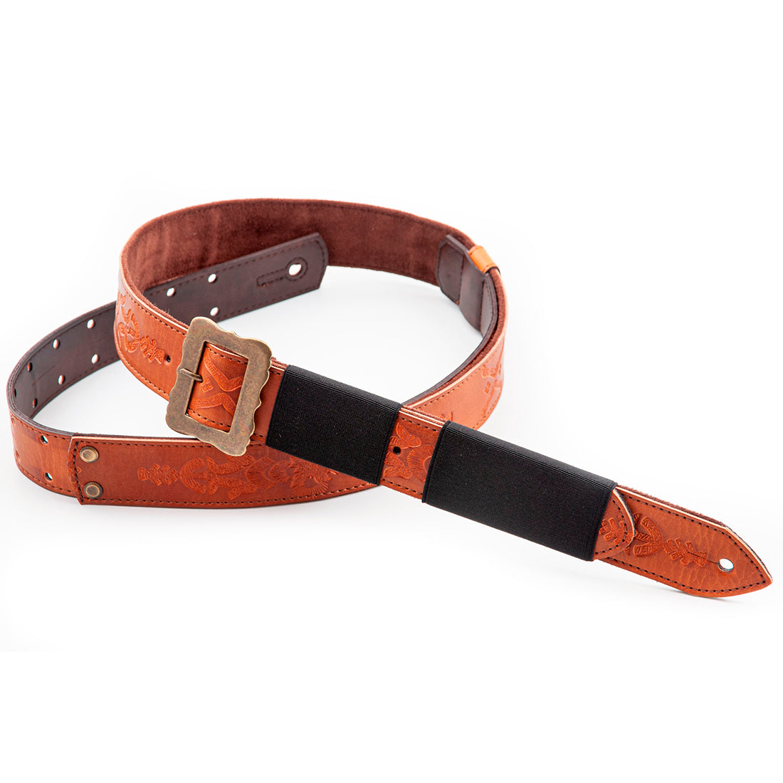 Right On Straps LEGEND BM BOHEMIAN VEGAN Woody Guitar Strap