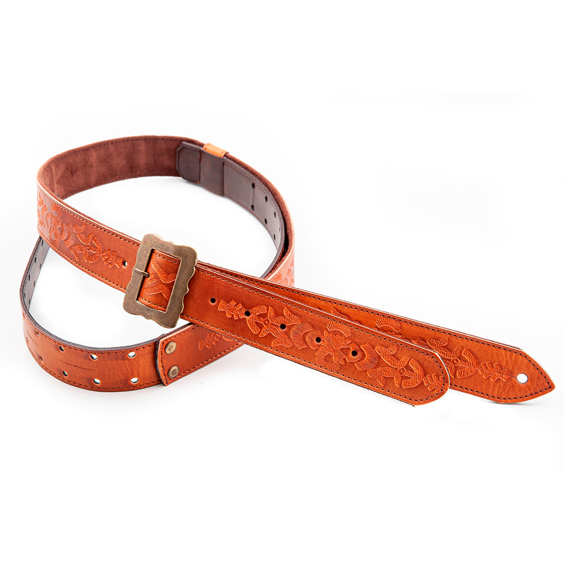 Right On Straps LEGEND BM BOHEMIAN VEGAN Woody Guitar Strap