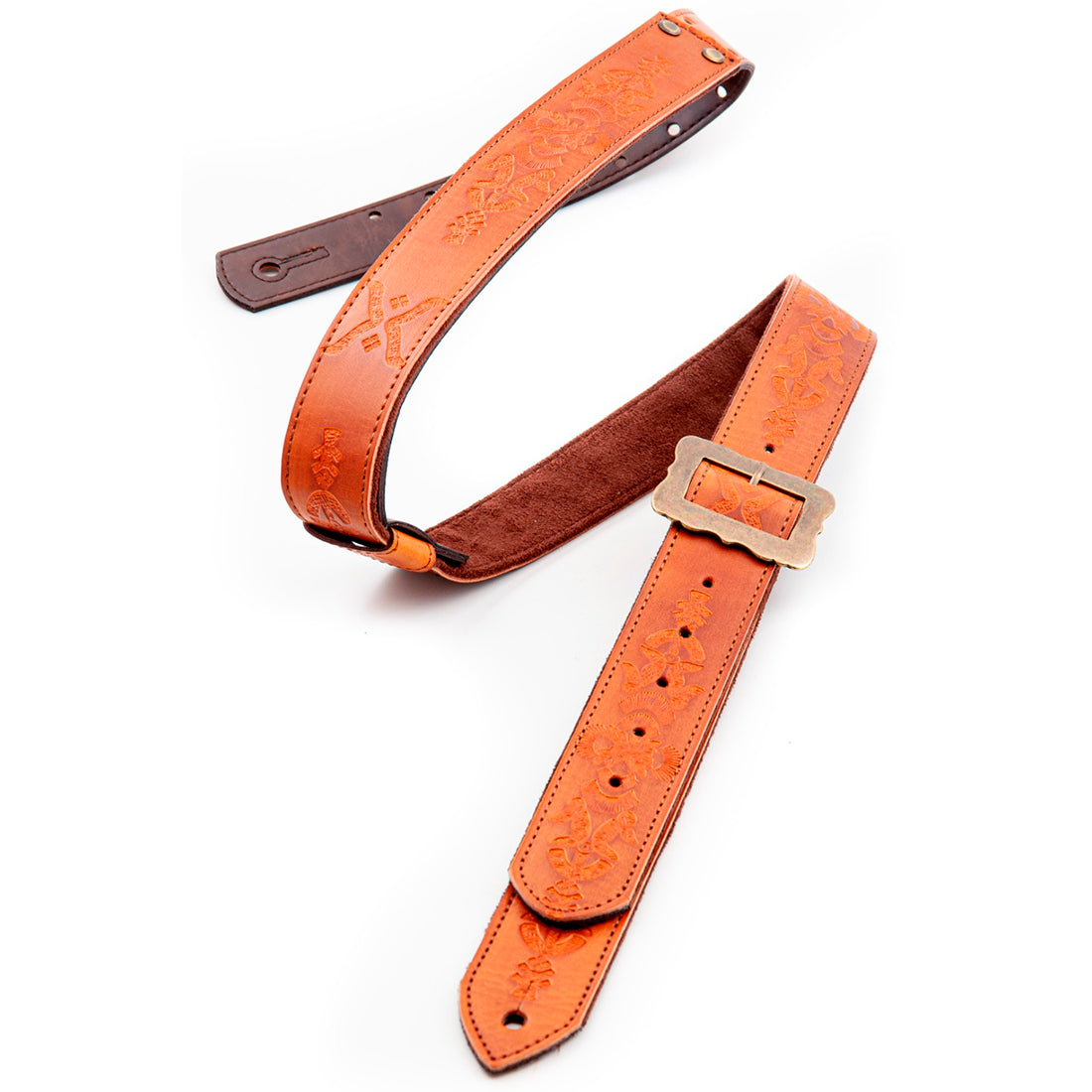 Right On Straps LEGEND BM BOHEMIAN VEGAN Woody Guitar Strap