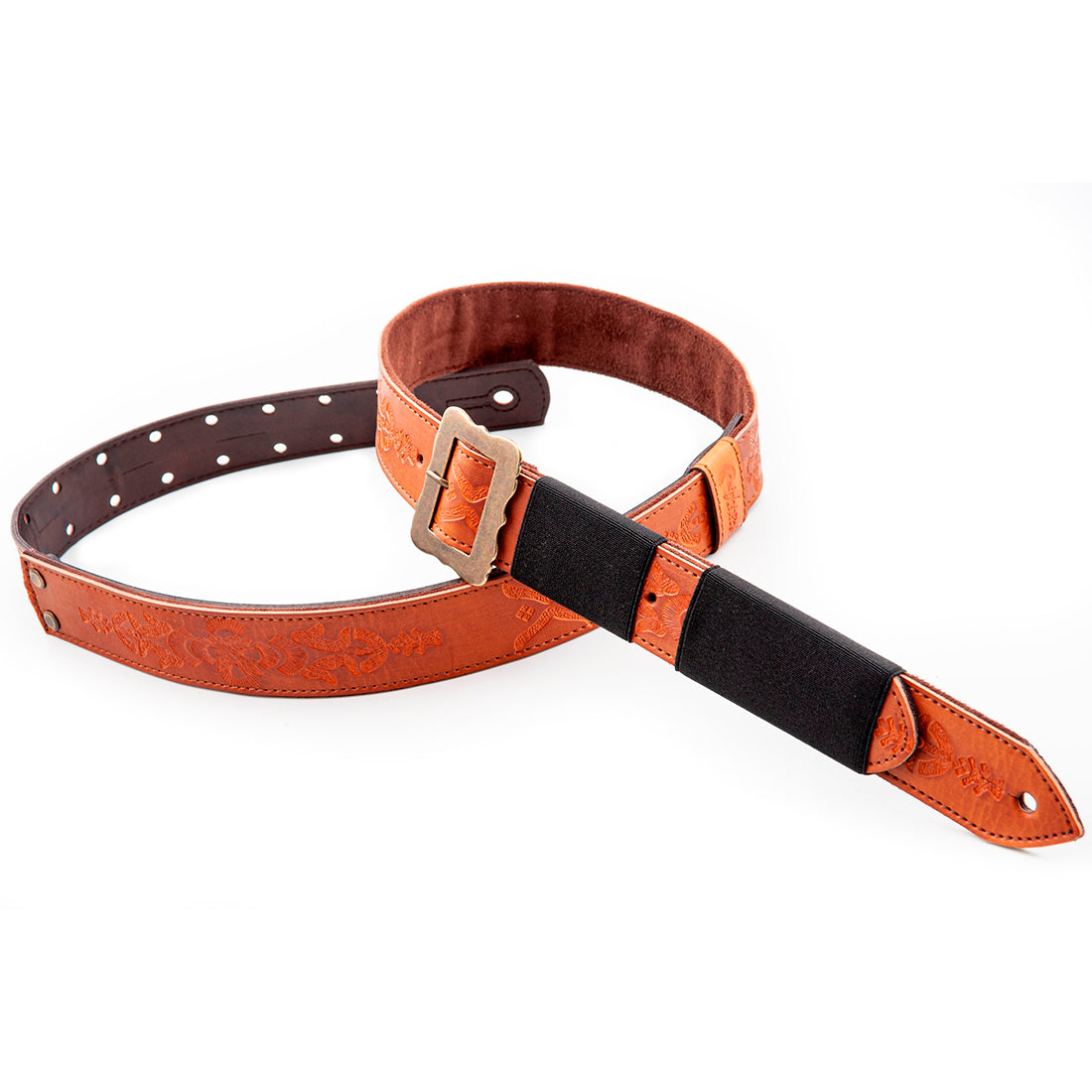 Right On Straps LEGEND BM BOHEMIAN VEGAN Woody Guitar Strap