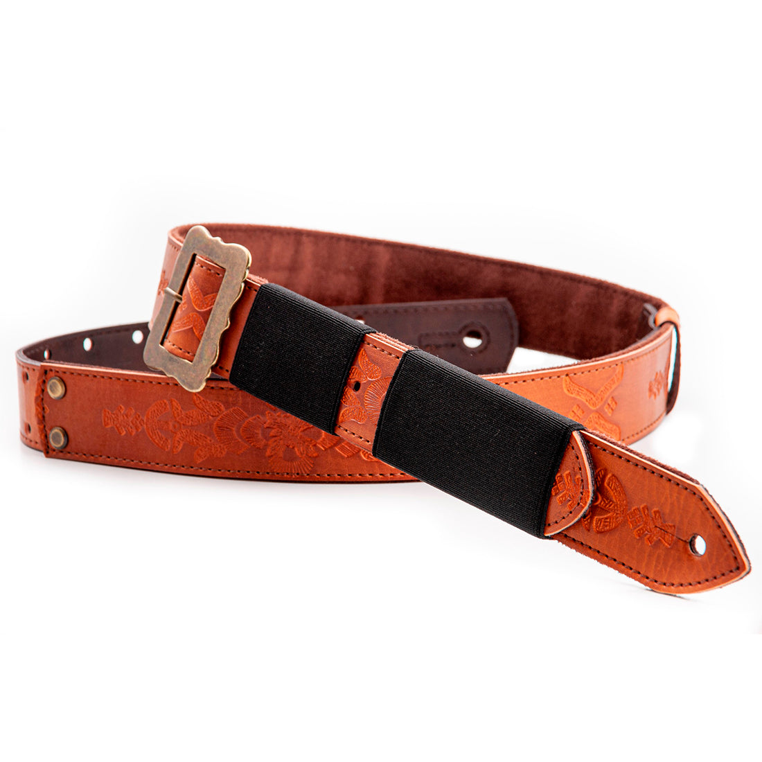 Right On Straps LEGEND BM BOHEMIAN VEGAN Woody Guitar Strap