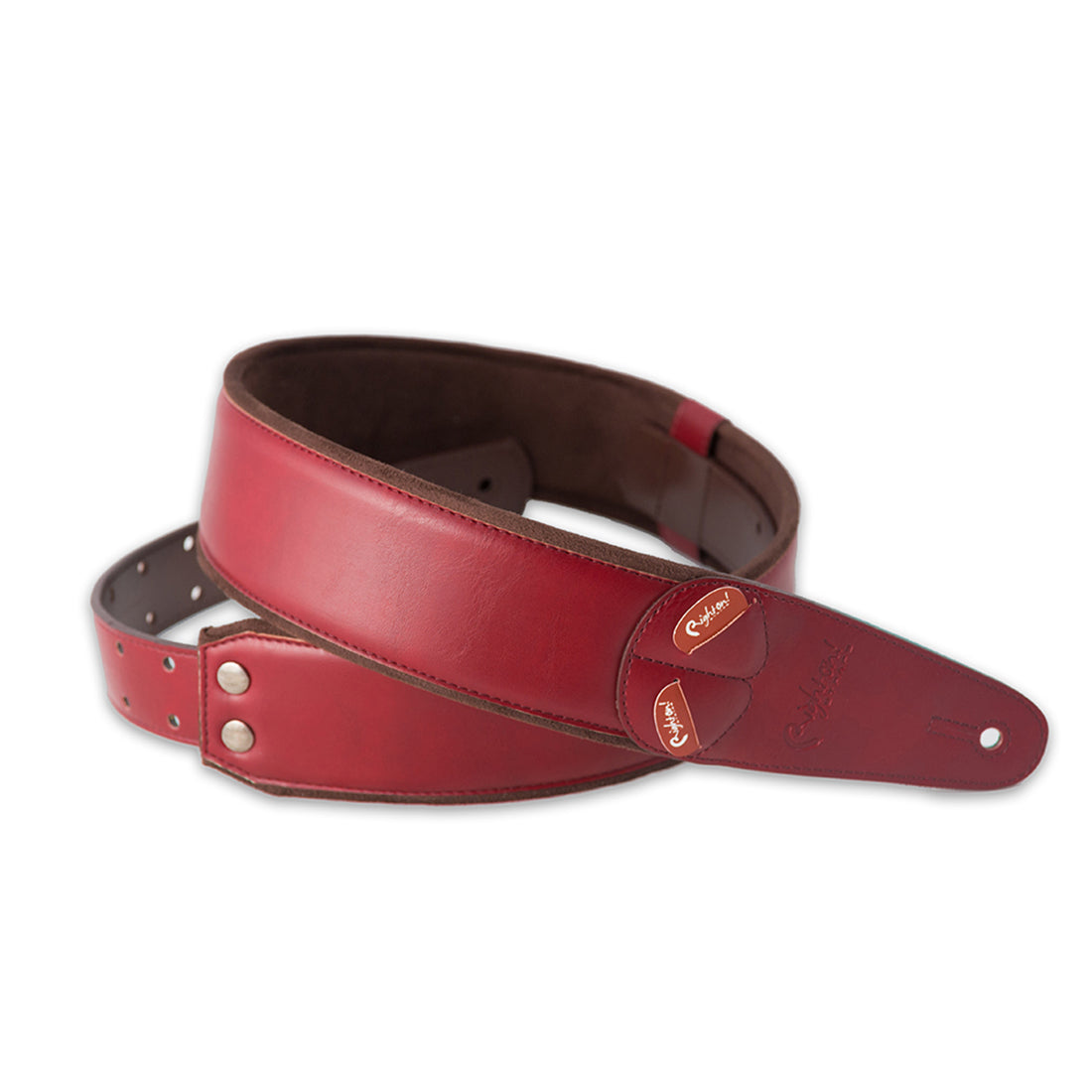 Right On Straps MOJO Charm Red Guitar Strap