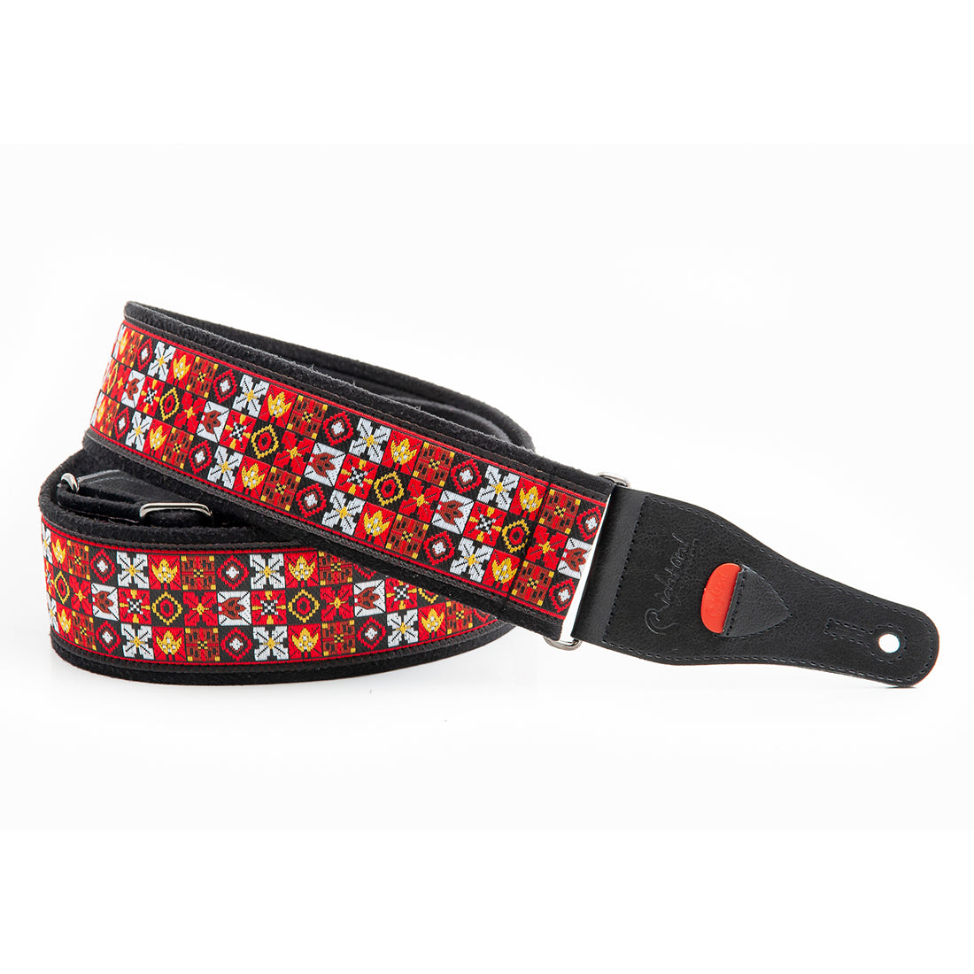 Right On Straps STANDARD PLUS Hendrix Red Guitar Strap