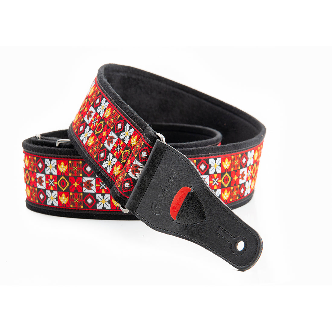 Right On Straps STANDARD PLUS Hendrix Red Guitar Strap