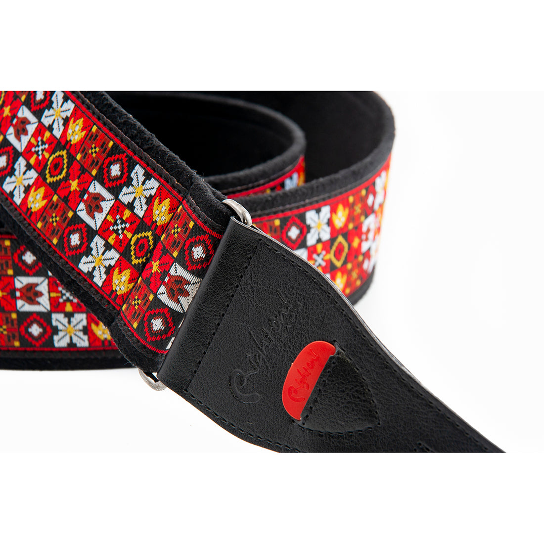 Right On Straps STANDARD PLUS Hendrix Red Guitar Strap