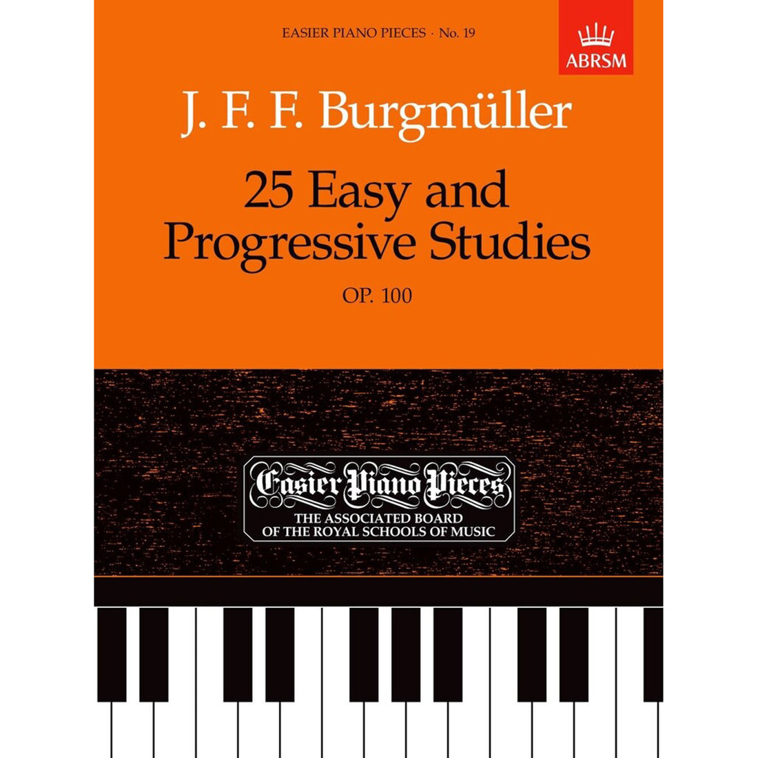 Burgmuller 25 Studies Op.100 Piano Book and CD