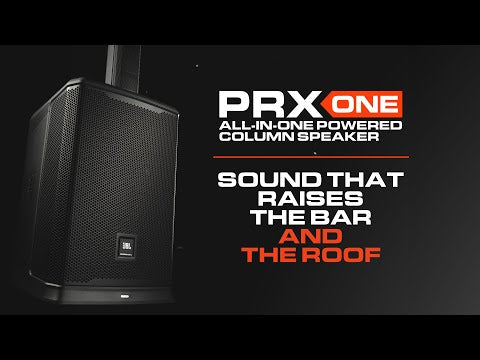 JBL PRXONE All-In-One Powered Column PA with Mixer and DSP