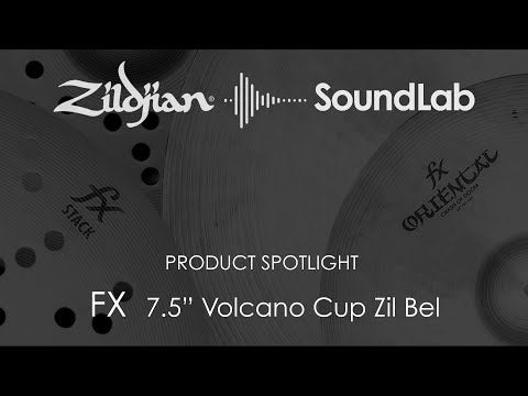 Zildjian  FX  7.5" Volcano Cup Zil Bel