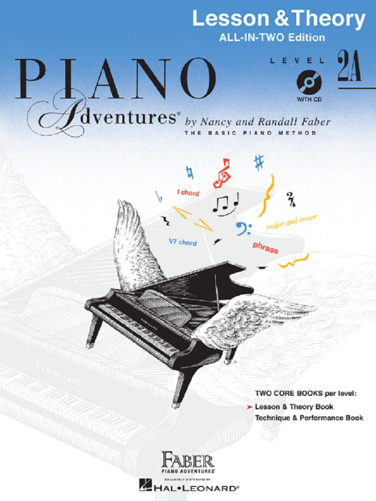 Piano Adventures All-In-Two Level 2A Lesson and Theory Book