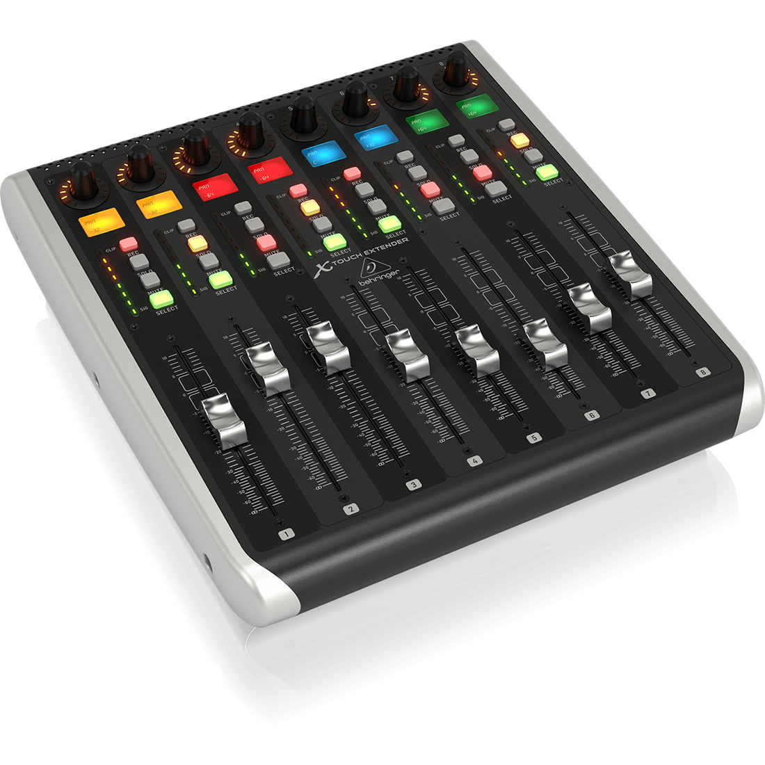 Behringer X-Touch Extender with 8 Touch-Sensitive Motor Faders & Ethernet/USB Interfaces