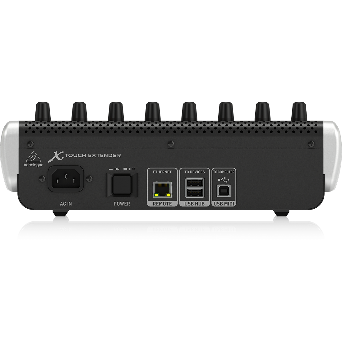 Behringer X-Touch Extender with 8 Touch-Sensitive Motor Faders & Ethernet/USB Interfaces