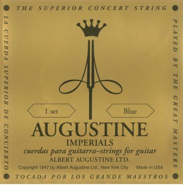 Augustine Imperial Blue High Tension Strings