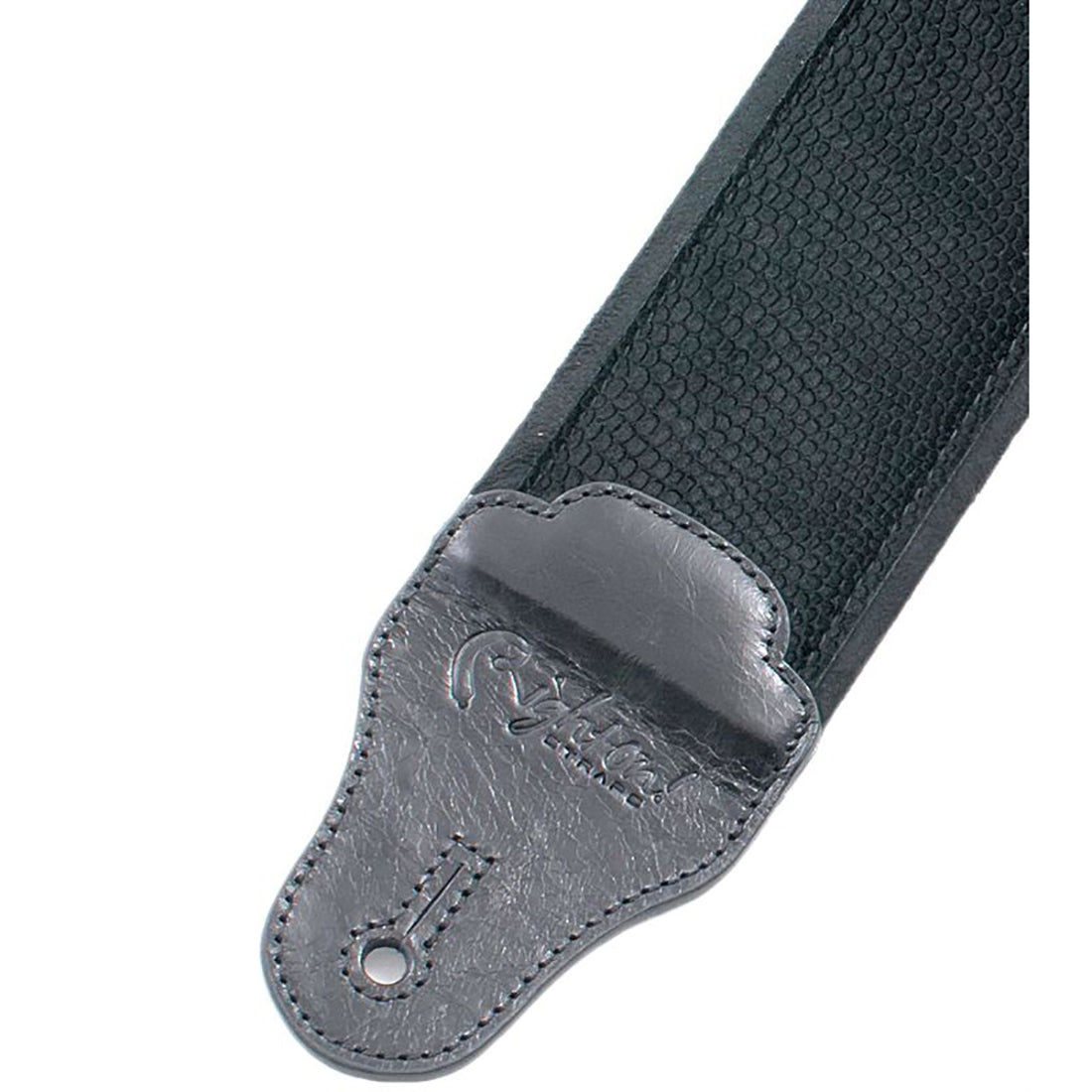 Right On Straps JAZZ Lizard Black Guitar Strap