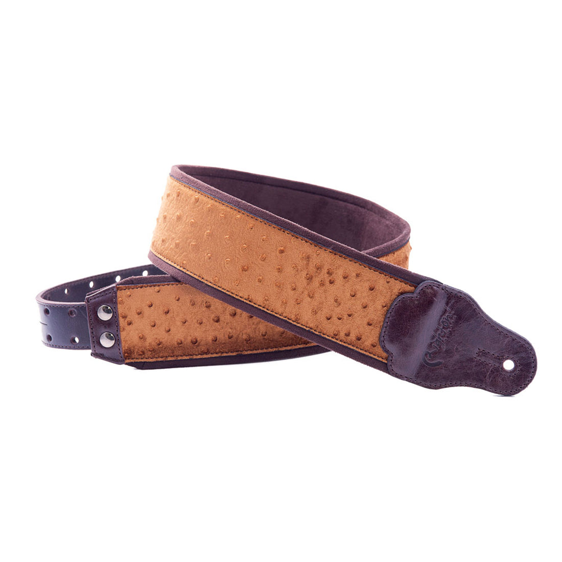 Right On Straps JAZZ Ostrich Canyon Guitar Strap