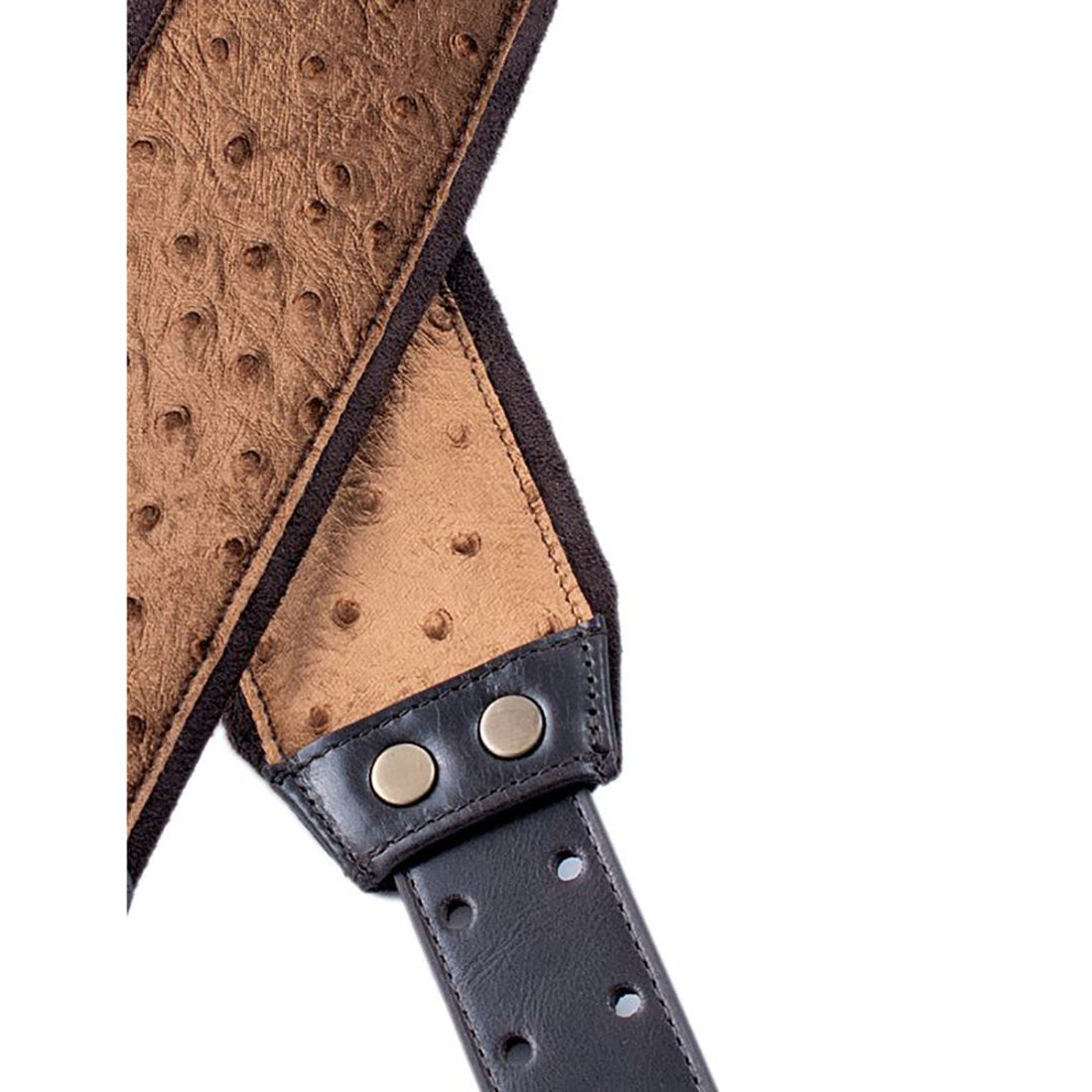 Right On Straps JAZZ Ostrich Canyon Guitar Strap