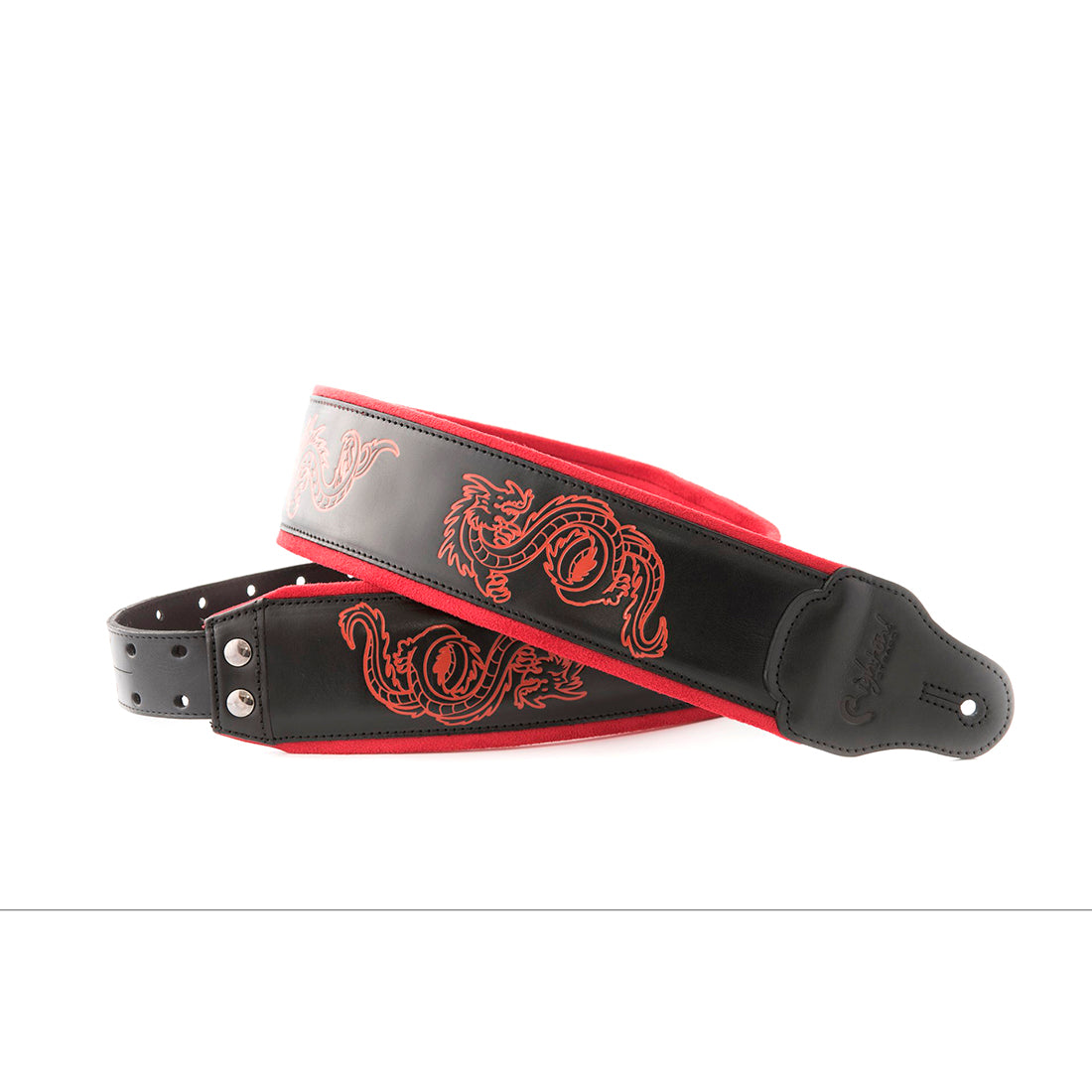 Right On Straps JAZZ Whole-Lotta Black Guitar Strap