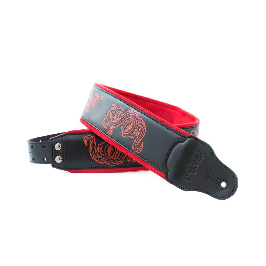 Right On Straps JAZZ Whole-Lotta Black Guitar Strap